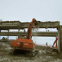 Bridge Demolition Winnipeg
